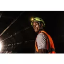 MILWAUKEE Wiederaufladbare Stirnlampe für BOLT Helm L4 BOLTHL-301 (1 x 3,0 Ah Akku + USB-Ladekabel)