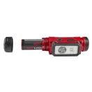 MILWAUKEE Wiederaufladbare LED-Helmleuchte L4HL2-301 (1 x 3,0 Ah Akku + USB-Ladekabel)
