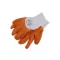 Arbeitsschutzhandschuhe Krepplatex, schnittfest, rutschfest (orange Farbe)