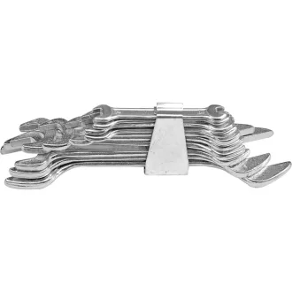 Schraubenschlüsselsatz 10-teilig 6-32 mm verchromt SW