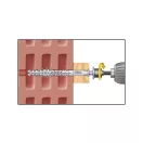 CELO Kunststoffdübel für Hohlkörper HBR 10 x 135 + Schraube 7,0 x 142 (5 Stück)
