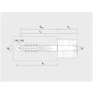 CELO Kunststoffdübel für Hohlkörper HBR 10 x 160 + Schraube 7,0 x 167 (5 Stück)