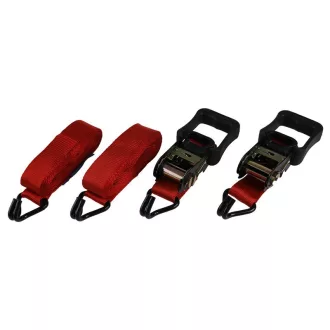   FESTA Ratschen-Ladungssicherungsgurt mit Haken 6 m x 25 mm (2 Stück)