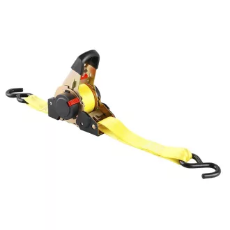   FESTA Selbsteinziehender Ratschen-Ladungssicherungsgurt 4 m x 35 mm / 500 kg