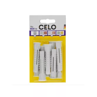   CELO MZK Universalkragen Kunststoffdübel 10 x 60 (10 Stück)