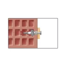 CELO MZ Universal-Kunststoffdübel 12 x 72 + 8,0 x 90 Holzschraube (2 Stück)