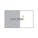 CELO Universal-Kunststoffdübel mit Bund MZK 12 (5 Stück)