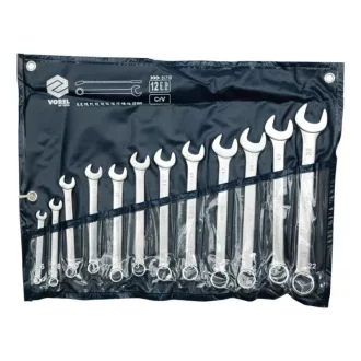 VOREL Schraubenschlüsselsatz 12-teilig 6-22 mm