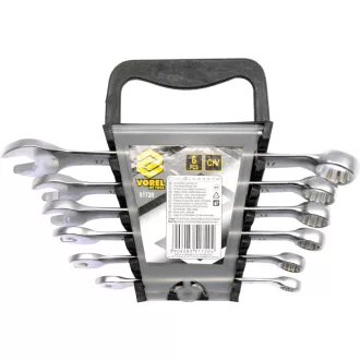 VOREL Schraubenschlüsselsatz 6-teilig 8-17 mm CrV