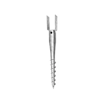 Erdungsbolzen U-Form 101 x 60 x 100/600 mm