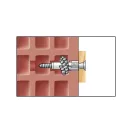 CELO MZK Universalkragen Kunststoffdübel 6 x 41 (10 Stück)