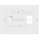 CELO Kunststoffdübel MFR 8-80 FB SSKS (4 Stück)