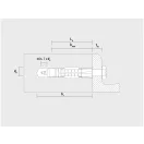 CELO WC-Befestigungsset AZ8 SKS