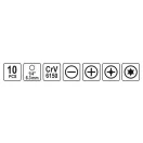 STHOR Bitspitzen-Set 10-teilig