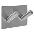 WALL Wandhalter selbstklebend doppelt Steely