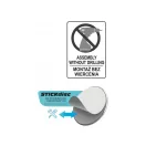 WALL Wandhalter selbstklebend doppelt Steely