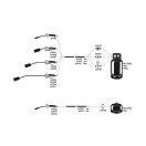 Druckregelventil mit 0-4 bar Manometer 1/4"x 3/8" Außengewinde 9 mm Schlauchanschlussadapter