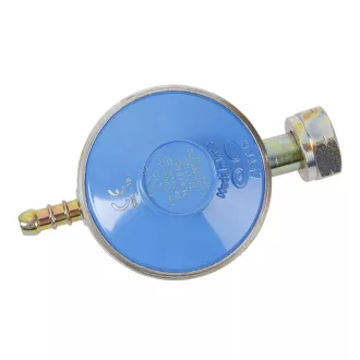 Druckminderer 30 Mbar mit 1/4" x 8 mm Schlauchende (PB)