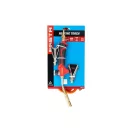 FESTA Gasbrenner mit 3 Ersatzköpfen, 1,5 Schlauch, 2 kW (brennend)