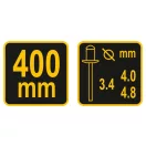 VOREL Hebelnietzange 400 mm, DIY