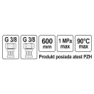 FALA Flexibler Anschlussch Schlauch  3/8"  x  3/8"  600 mm Innen-Innen