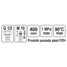 FALA Flexibler Anschluss-Schlauch 1/2" x 3/8" 400 mm innen-außen