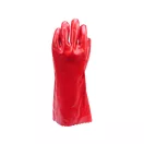 VOREL Arbeitsschutzhandschuhe säure-alkali-ölbeständig Größe 9 35 cm weinrot