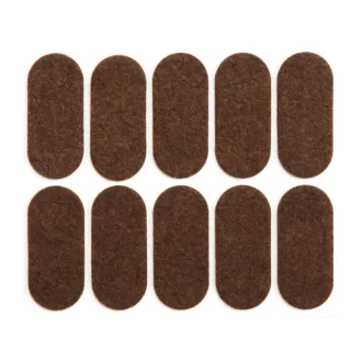   VOREL Selbstklebende Möbelbeinunterlegscheibe 20 x 45 mm (10 Stück)