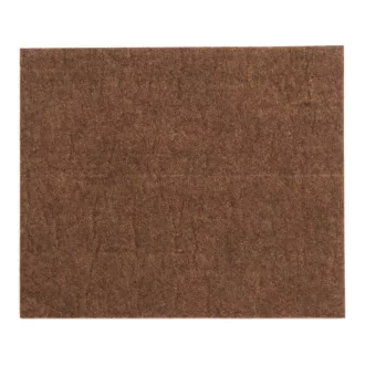 VOREL Selbstklebendes Möbelbeinpolster braun 100 x 120 mm