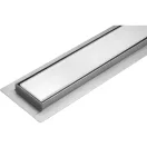 FALA Duschrinne 600 mm Weißglas Inox