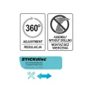 FALA Brausehalter selbstklebend