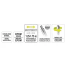 FALA Duschrohr verstärkt dehnbar 1,25 - 1,75 m