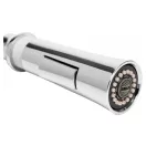 FALA Waschbeckenarmatur mit schwarzem flexiblem Rohr