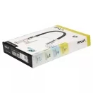 FALA Waschbeckenarmatur mit schwarzem flexiblem Rohr