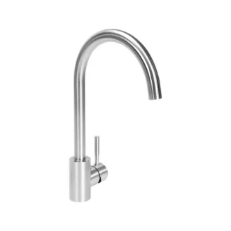 FALA Waschbeckenarmatur + Zubehör inox Steely1