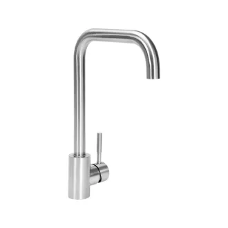 FALA Waschbeckenarmatur + Zubehör inox Steely2