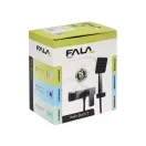 FALA Duscharmatur + Zubehör Retro Black 3
