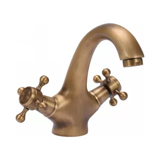 FALA Waschtischarmatur + Zubehör Retro Bronze 1