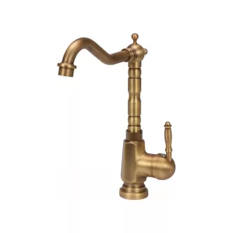 FALA Waschbeckenarmatur + Zubehör Retro Bronze 3