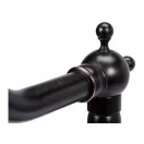 FALA Waschbeckenarmatur + Zubehör Retro Schwarz 1