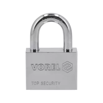 VOREL Vorhängeschloss + 4 Schlüssel 50 mm