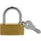 Vorhängeschloss Messing 3 Schlüssel 40 mm