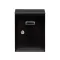 VOREL Briefkasten schwarz 285 x 200 x 60 mm