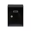 VOREL Briefkasten schwarz 285 x 200 x 60 mm