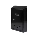 VOREL Briefkasten schwarz 285 x 200 x 60 mm