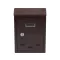 VOREL Briefkasten braun 285 x 200 x 60 mm
