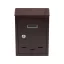 VOREL Briefkasten braun 285 x 200 x 60 mm