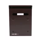 VOREL Briefkasten braun 285 x 200 x 60 mm