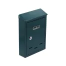 VOREL Briefkasten grün 285 x 200 x 60 mm