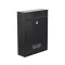 VOREL Briefkasten schwarz 360 x 260 x 80 mm